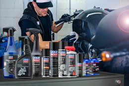 Motorrad richtig reinigen und pflegen